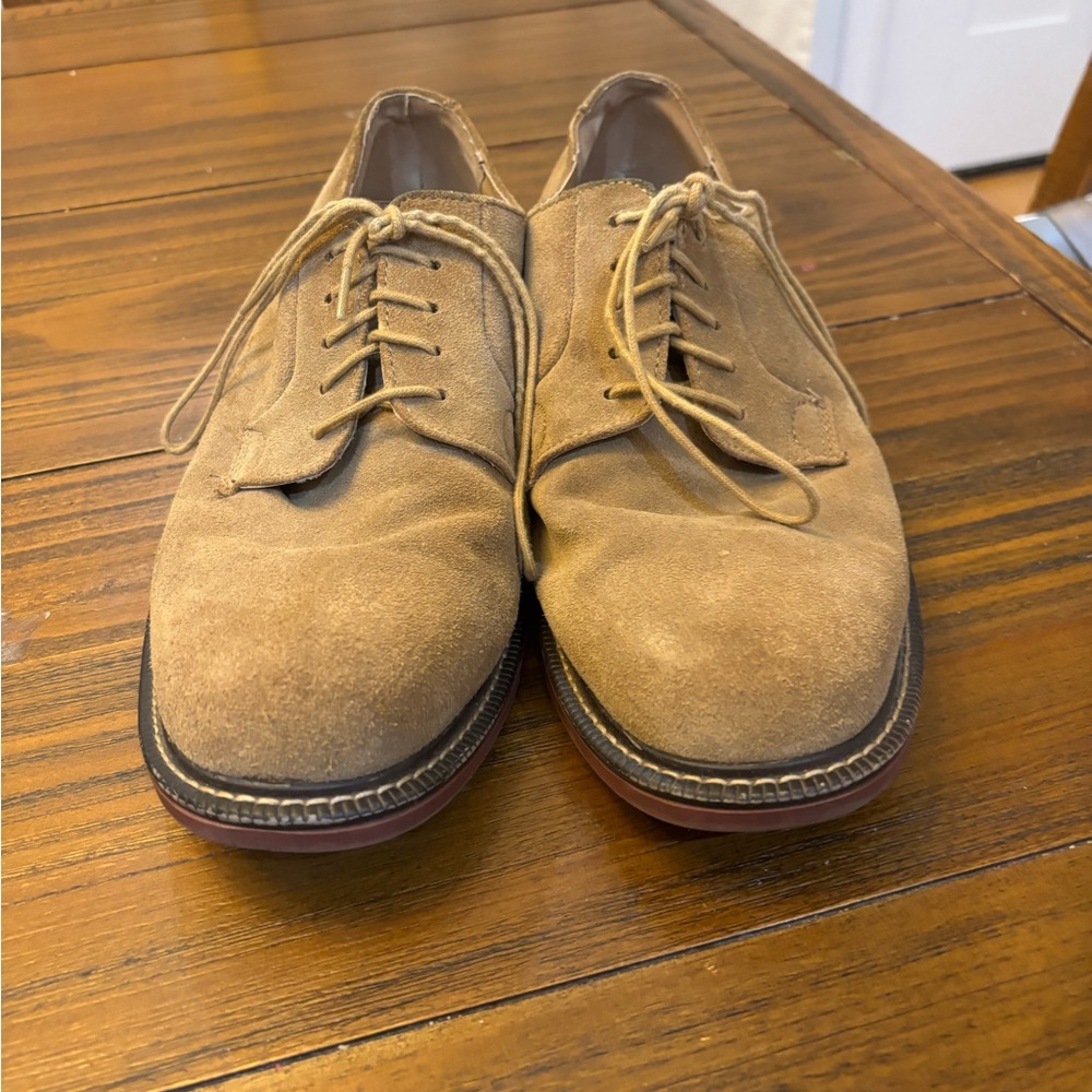 Men’s Classic Tan Suede Chaps Shoes